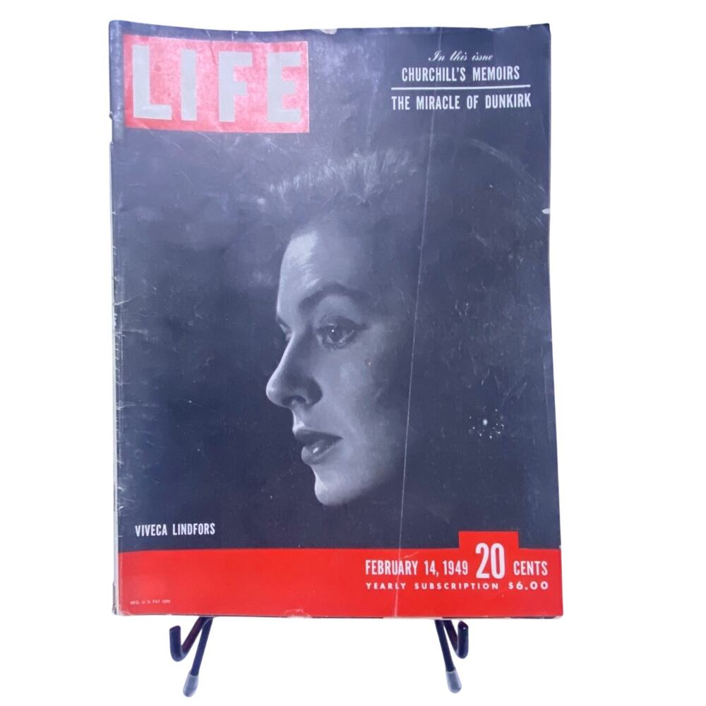 Life Magazine February 14 1949 Winston Churchill War Memoirs Volume II Part 2